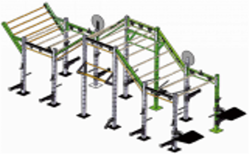 [IF-CF-C30] Infinité Estructura Crossfit con Escalada IF-CF-C30