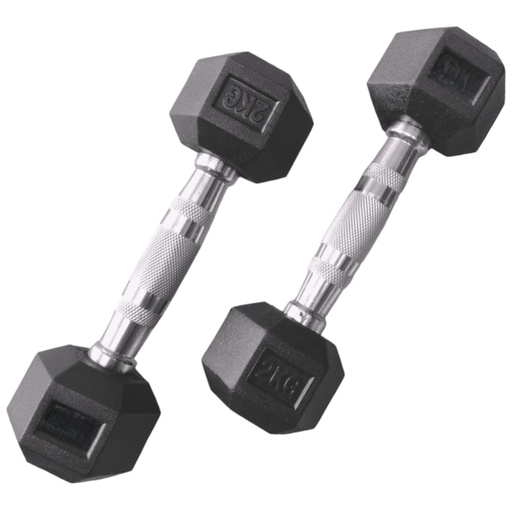 [IF-LEHK2] Infinité Mancuerna Hexagonal De 2Kg Linea Economica IF-LEHK2 (PAR)