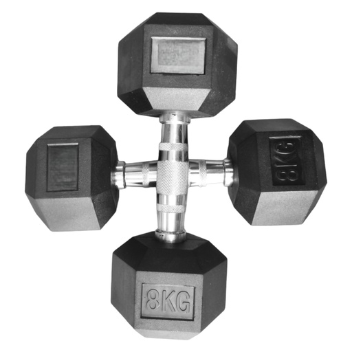 [IF-LEHK8] Infinité Mancuerna Hexagonal de 8 kg Linea Economica IF-LEHK8 (PAR)