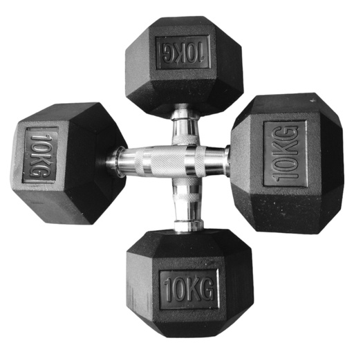 [IF-LEHK10] Infinité Mancuerna Hexagonal De 10Kg Linea Economica IF-LEHK10 (PAR)