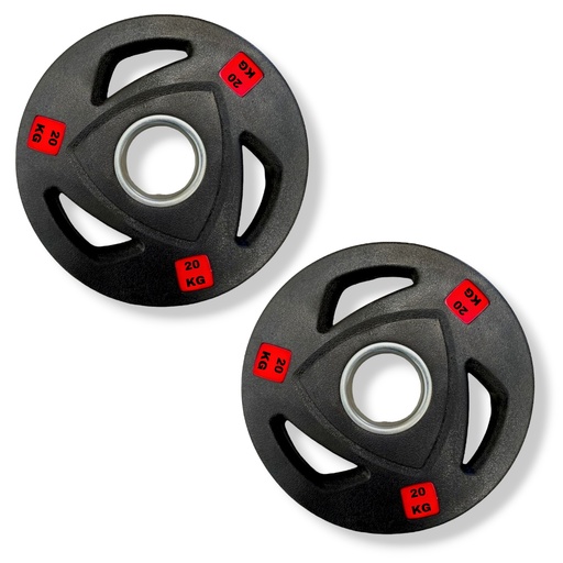 [IF-LE50/20] Infinité Disco Olimpico Profesional Forro de goma de alta resistencia 20 Kg IF-50/20K 