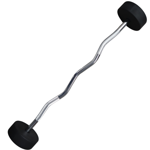 [IF-LEBC20] Infinité Barbell EZ Curl/Barra Curva/Barra Z peso integrado 20 Kg Línea económica IF-LEBC20