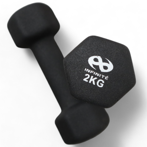 [IF-MN2-BLK] Infinité Par de Mancuernas Profesionales forro de Neopreno 2kg IF-MN2-BLK 